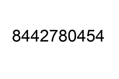 8442780454