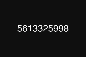 5613325998