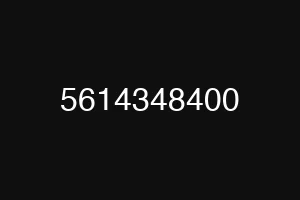 5614348400