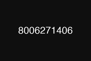 8006271406