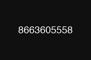 8663605558