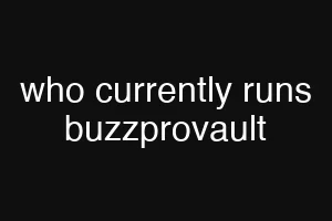 who currently runs buzzprovault
